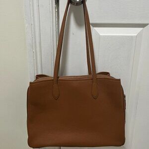 Quince Leather Zip Tote